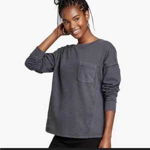 Wild Fable Cream Long Sleeve Tee, 
Unisex